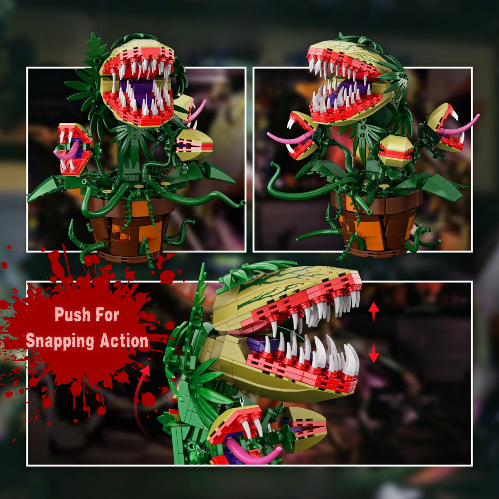 Venus Fly Trap Building Block Set (629pcs)