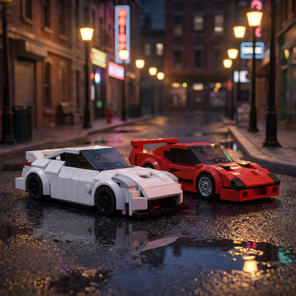 Street Racer Building Block Collection