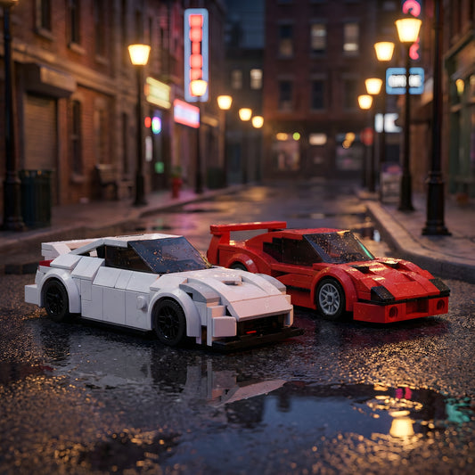 Street Racer Building Block Collection